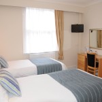 Twin Bedroom at The Rugby Hotel